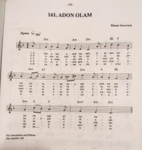 Adon Olam sheet music